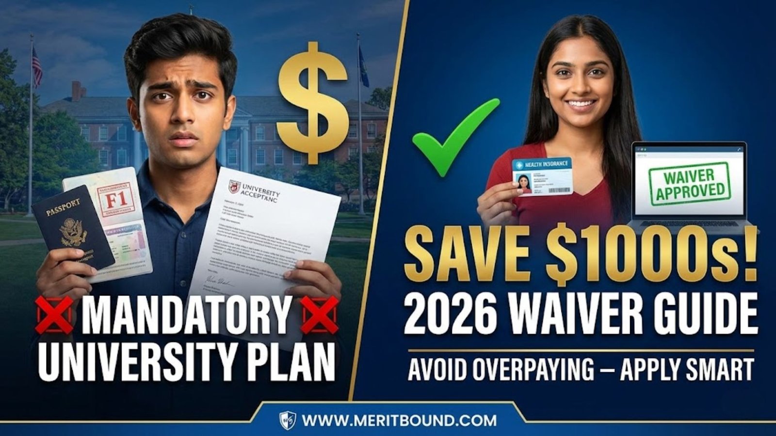 F1 Visa Health Insurance Requirements for Indian Students F1 Visa Health Insurance Requirements for Indian Students (2026 Waiver Guide)